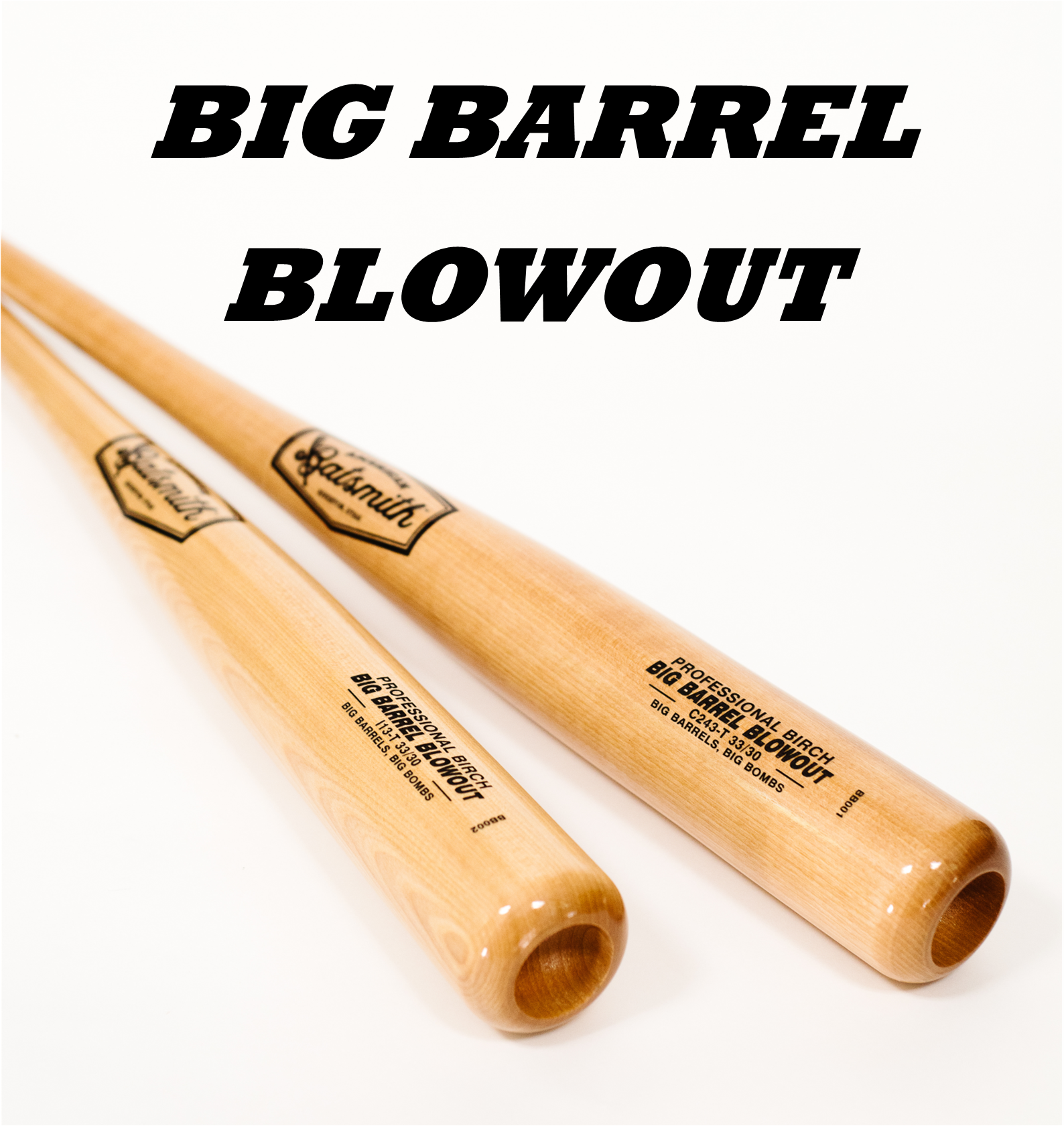 Big Barrel Blowout C243 American Batsmith